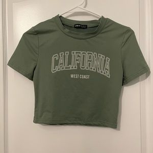 NWOT shein crop top